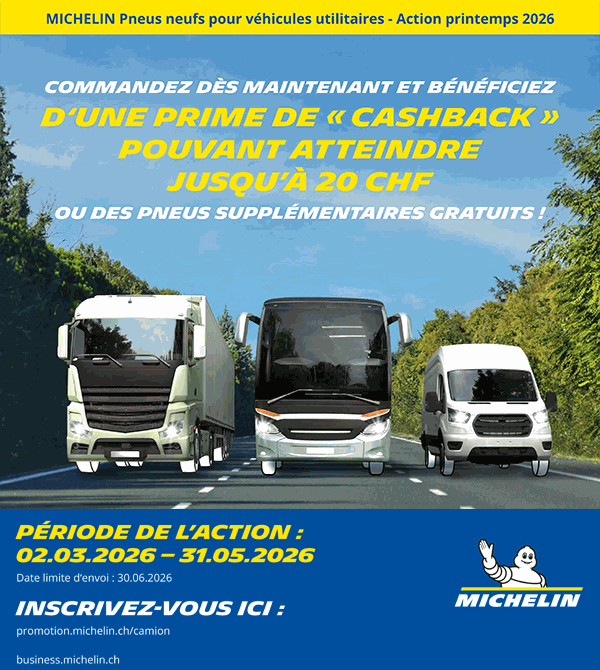 Promotion Michelin 2026 - Utilitaires